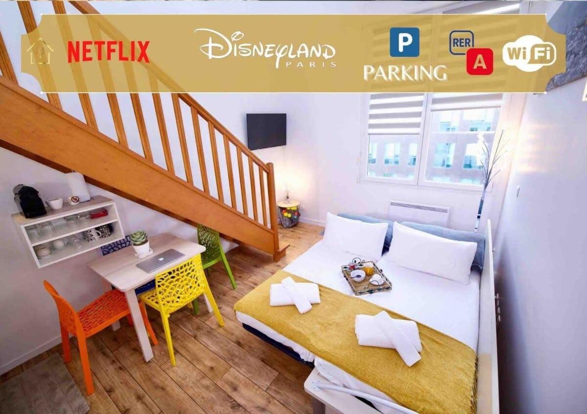 Appart'Hotel Disneyland Dream Close & Safe มองต์เตฮวา ภายนอก รูปภาพ
